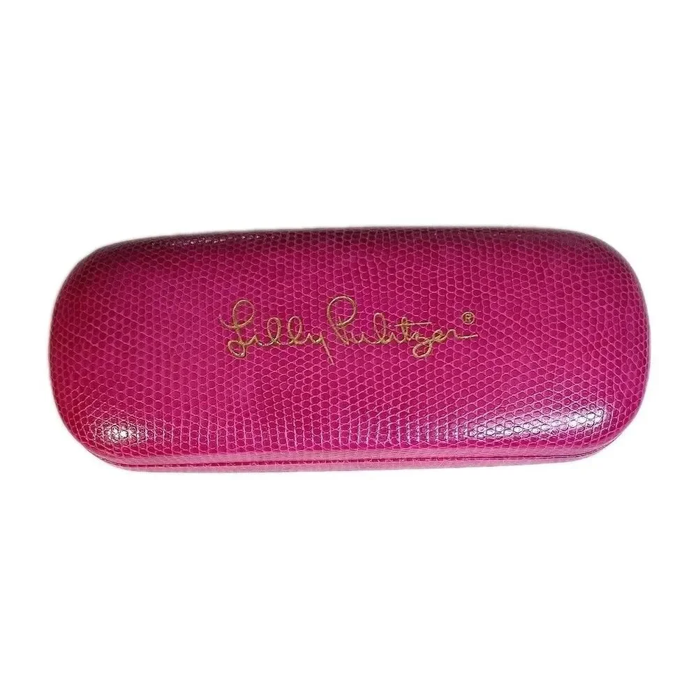 Lilly Pulitzer Aubra Sky Tortoise Eyeglass Frames 53-18-140 w Case
